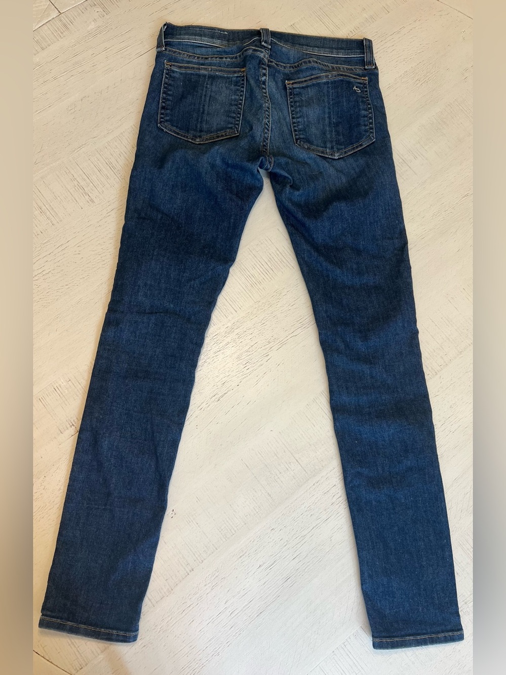 rag & bone Indigo Skinny Jeans - Picture 6 of 6